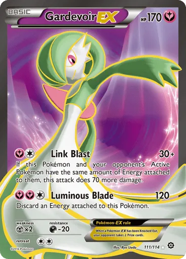 Gardevoir-EX 111/114 Steam Siege