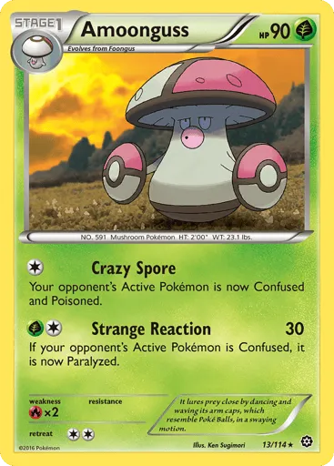 Amoonguss 13/114 Steam Siege