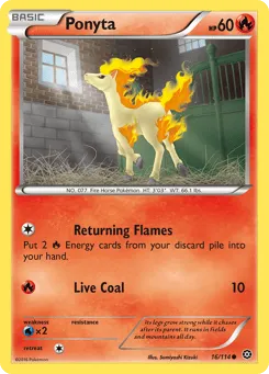 Ponyta 16/114 Steam Siege