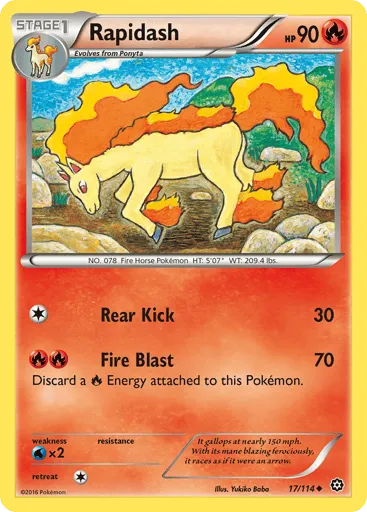 Rapidash 17/114 Steam Siege