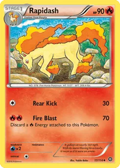 Rapidash 17/114 Steam Siege