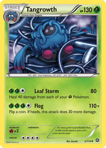 Tangrowth 2/114 Steam Siege