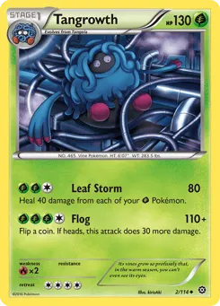 Tangrowth 2/114 Steam Siege