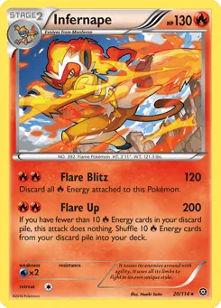 Infernape 20/114 Steam Siege