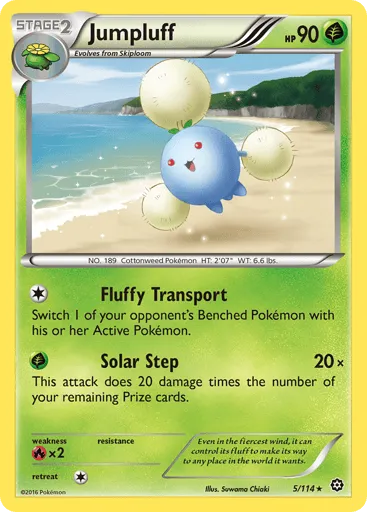 Jumpluff 5/114 Steam Siege