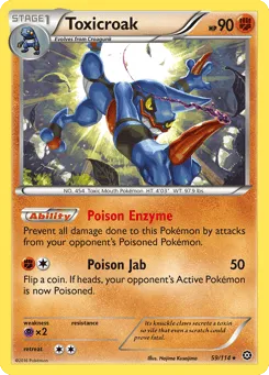Toxicroak 59/114 Steam Siege