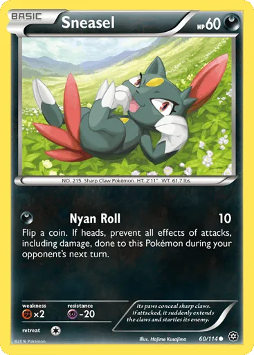 Sneasel 60/114 Steam Siege
