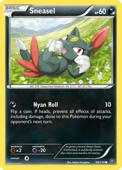 Sneasel 60/114 Steam Siege