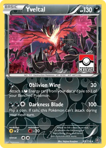 Yveltal 65/114 Steam Siege