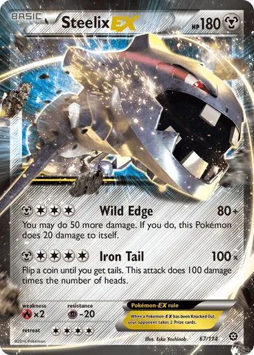 Steelix-EX 67/114 Steam Siege