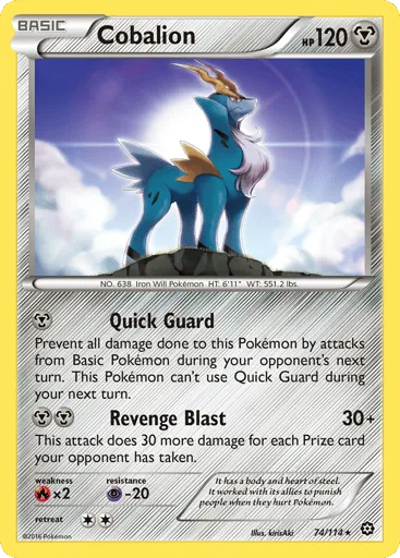 Cobalion 74/114 Steam Siege