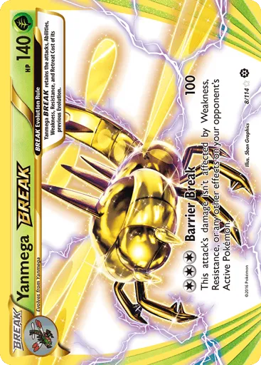 Yanmega BREAK 8/114 Steam Siege