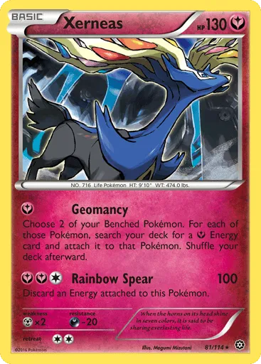 Xerneas 81/114 Steam Siege