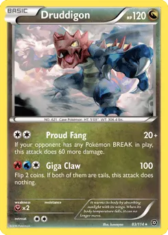 Druddigon 83/114 Steam Siege