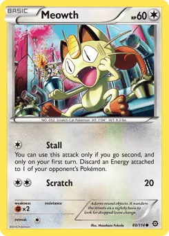 Meowth 88/114 Steam Siege