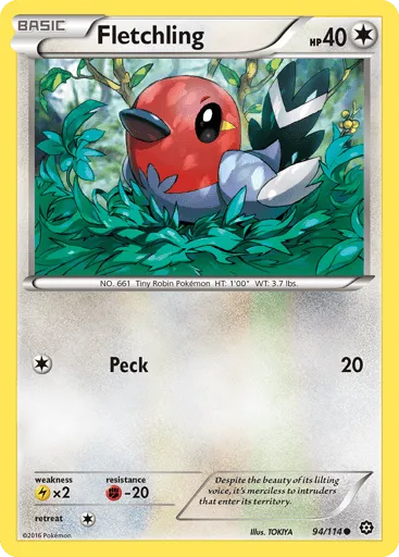 Fletchling 94/114 Steam Siege