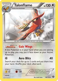 Talonflame 96/114 Steam Siege