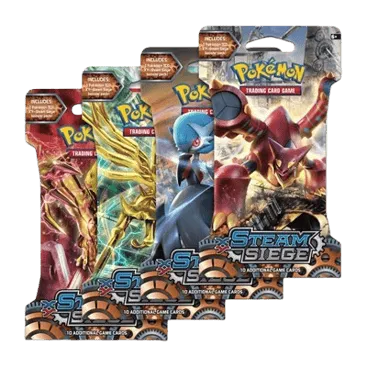 Steam Siege Sleeved Booster Pack Art Bundle (Set of 4)