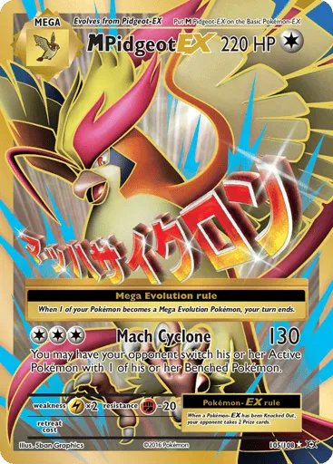 M Pidgeot-EX 105/108 Evolutions
