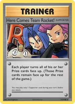 Here Comes Team Rocket! 113/108 Evolutions