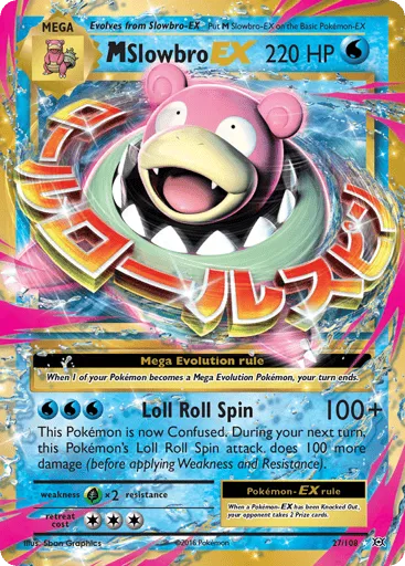 M Slowbro-EX 27/108 Evolutions