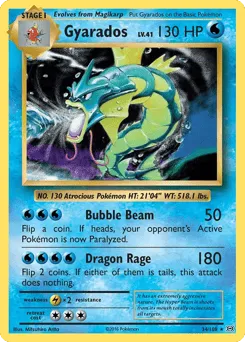 Gyarados 34/108 Evolutions