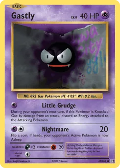 Gastly 47/108 Evolutions