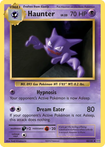 Haunter 48/108 Evolutions