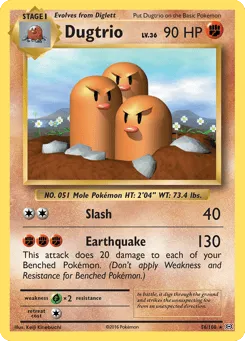 Dugtrio 56/108 Evolutions