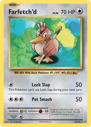 Farfetch'd 68/108 Evolutions