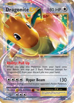 Dragonite-EX 72/108 Evolutions