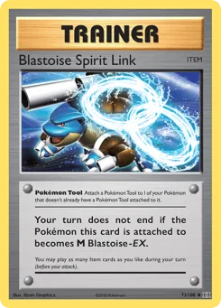Blastoise Spirit Link 73/108 Evolutions