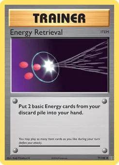 Energy Retrieval 77/108 Evolutions