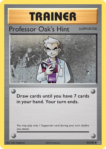 Professor Oak's Hint 84/108 Evolutions