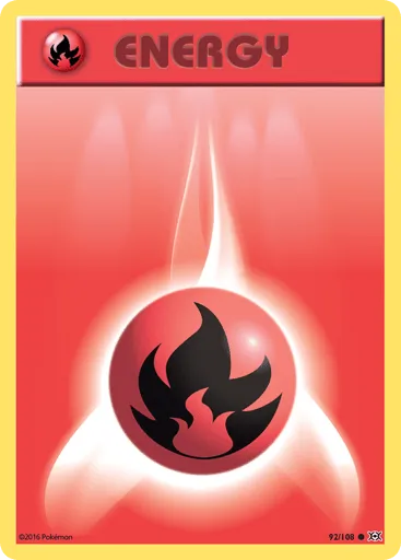 Fire Energy 92/108 Evolutions