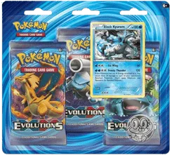 Evolutions 3-Pack Blister - Black Kyurem