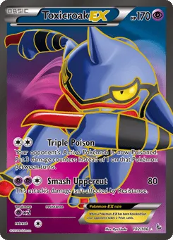 Toxicroak-EX 102/106 Flashfire