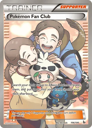 Pokémon Fan Club 106/106 Flashfire