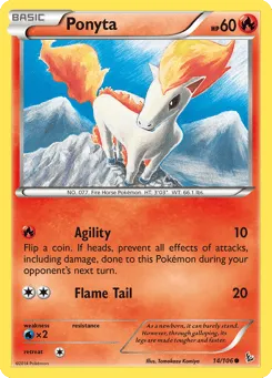 Ponyta 14/106 Flashfire