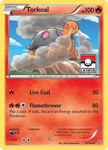 Torkoal 16/106 Flashfire