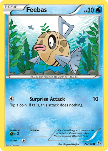Feebas 22/106 Flashfire