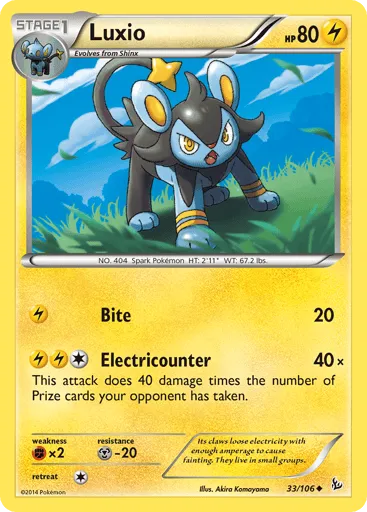 Luxio 33/106 Flashfire