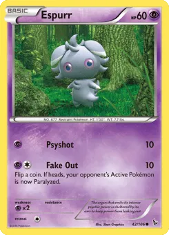 Espurr 42/106 Flashfire