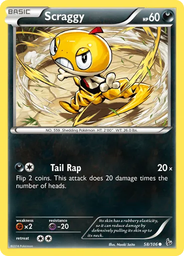 Scraggy 58/106 Flashfire