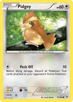 Pidgey 75/106 Flashfire
