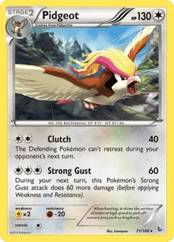 Pidgeot 77/106 Flashfire