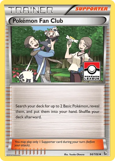 Pokémon Fan Club 94/106 Flashfire