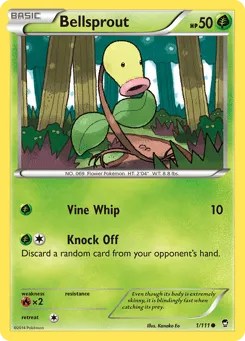 Bellsprout 1/111 Furious Fists