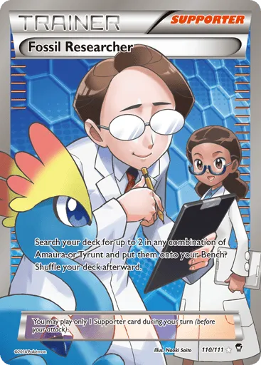 Fossil Researcher 110/111 Furious Fists