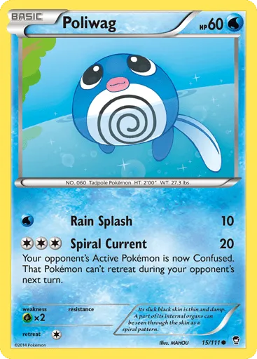 Poliwag 15/111 Furious Fists
